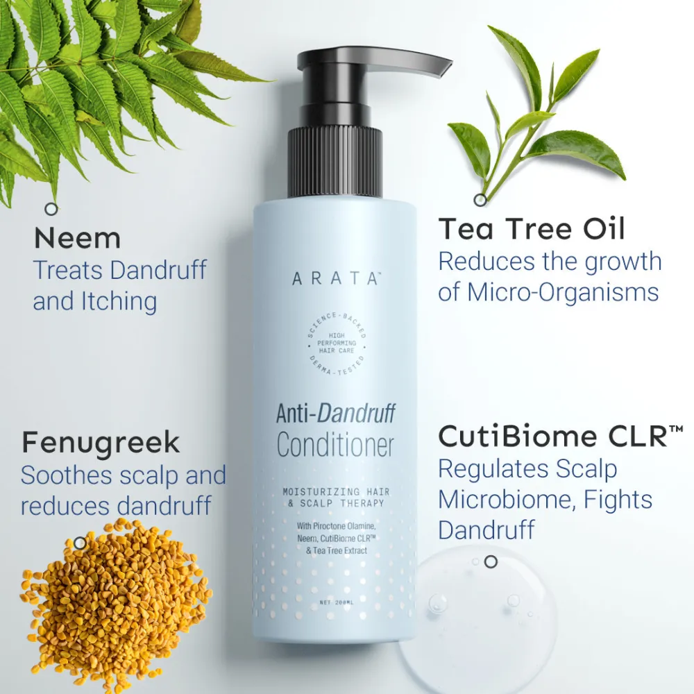 Anti-Dandruff Hair Conditioner - 200ml BYOB - Image 4