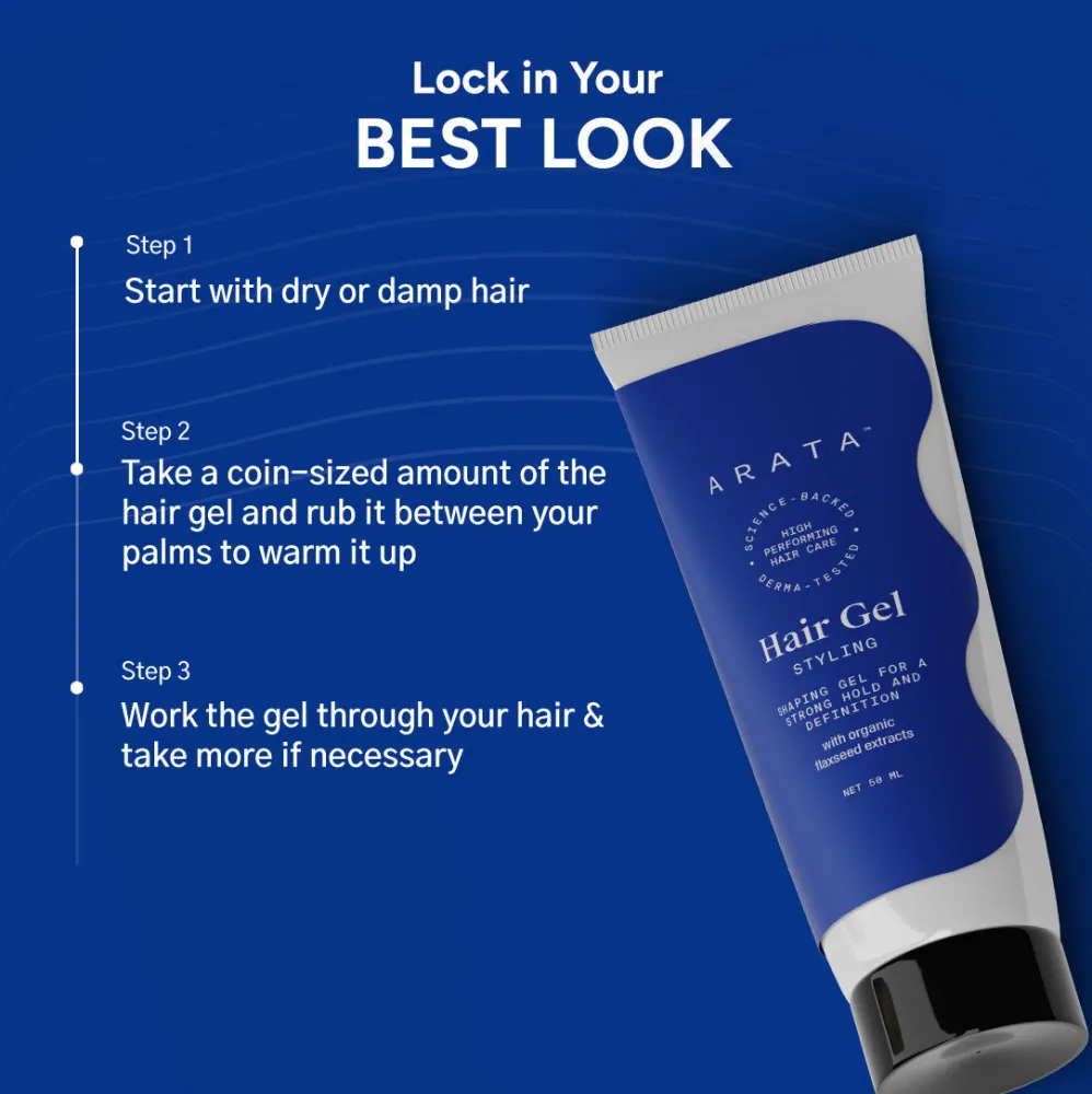 Styling Hair Gel (Mini) - 50ml - Image 5